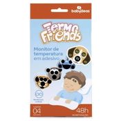 Adesivo Monitor de Temperatura Termo Friends Babydeas 4und
