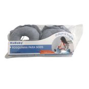 Rosquinha Para Seios de Algodão Cinza 2und Kababy