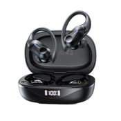 Fone de Ouvido Esportivo Lenovo LP75 Sem Fio Bluetooth 5.3 Cor Preto