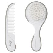 Kit Pente e Escova Para Bebês Clingo