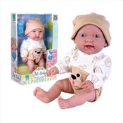Boneco Life Baby Menino Super Toys com Chupeta em Vinil – Ref. 618