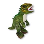 Pelúcia Dinossauro Tiranossauro Rex Verde Fizzy Toys Fofo e Divertido para Presentear