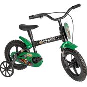 BICICLETA INFANTIL ARO 12 RADICAL VERDE E PRETO - BSTYLL BABY