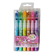 Kit com 6 Marca Textos Estrela com Lantejoulas – KLS-602