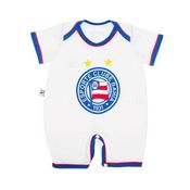 Macacão Bebê Bahia Manga Curta Oficial