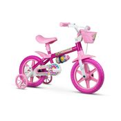 Bicicleta Aro 12 Infantil Menina Flower 11 - Nathor