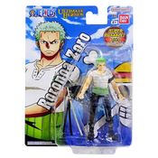 One Piece - Boneco Roronoa Zoro 12cm com  Acessório