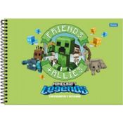 Caderno De Desenho De Capa Dura Jogo Do Minecraft Legends