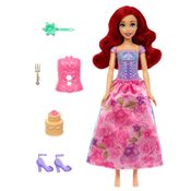Boneca Articulada - Disney - Pequena Sereia - Ariel Spin And Reveal Flores - Mattel