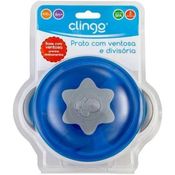 Prato com Ventosa e Divisoria Infantil Clingo