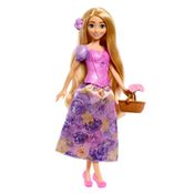 Boneca Articulada - Disney - Enrolados - Rapunzel Spin And Reveal Flores - Mattel