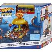 hot wheels city pista burger drive thru hdr26 - Barao e Fun