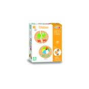 Jogo Educativo Sílabas com Peças Grandes em Madeira - Nig