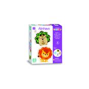 Jogo Educativo Alinhavo com Animais em Madeira - Nig