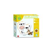 Jogo Educativo Mamãe e Bebê Encontre e Encaixe Filhote - Nig
