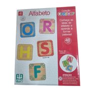 Jogo Educativo Coleção Crescer Alfabeto em Madeira - Nig