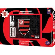 Quebra-Cabeça 200 Peças - Flamengo - Brasão do Flamengo - Mimo Toys