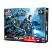 Quebra Cabeça Blue e Irmãos Jurassic World 100 peças - Mimo