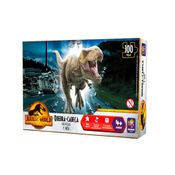 Quebra Cabeça Caçada T-Rex Jurassic World 100 peças - Mimo