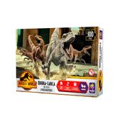 Quebra Cabeça Atrociraptors Jurassic World 100 peças - Mimo