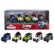Pack 5 Miniaturas - Suzuki Jimny - Gift Pack - 1/64 - Majorette