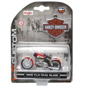 Moto Harley Davidson 1958 FLH Duo Glide - HD Custom - 1/24 - Maisto