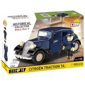 Veículo Francês Citroen Traction 7A - Blocos de Montar 222 Peças - World War II - COBI
