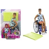 Boneco Ken Fashionistas c/ Cadeira de Rodas #196 - Barbie - Mattel