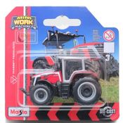 Trator Massey Ferguson - Mini Work Machines - 1/64 - Maisto