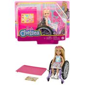 Boneca Barbie Chelsea c/ Cadeira de Rodas - Mattel