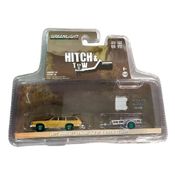 1977 Pontiac LeMans Safari - Utility Trailer - Green Machine -  Hitch Tow - Serie 18 - 1/64 - Greenlight