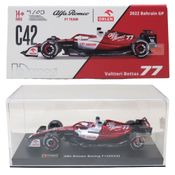 Alfa Romeo C42 - Valtteri Bottas #77 - Bahrain GP - Acrílico - Formula 1 2022 - Alfa Romeo F1 Team - 1/43 - Bburago