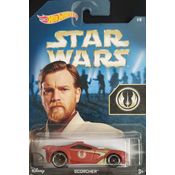 *Embalagem danificada* Hot Wheels Star Wars - Scorcher