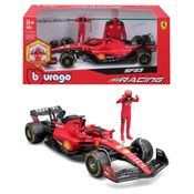 Ferrari F1 SF23 c/ Boneco - Charles Leclerc #16 - Formula 1 2023 - Ferrari Racing - 1/24 - Bburago