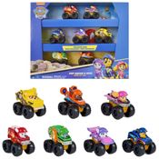 Pack c/ 7 Carrinhos Patrulha Canina - Pup Squad e Roxi - Racers Gift Pack - Spin Master