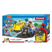 Autorama Carrera First - Patrulha Canina - Chase and Rubble On The Double - Pista 2,9 m - 1/50 - Carrera