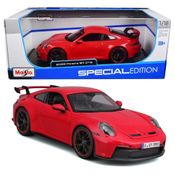 2022 Porsche 911 GT3 Vermelho - Special Edition - 1/18 - Maisto