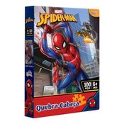 Puzzle Marvel Homem-Aranha - Quebra-Cabeça 100 peças - Toyster