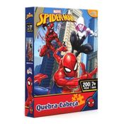 Puzzle Marvel Homem-Aranha - Quebra-Cabeça 200 peças - Toyster