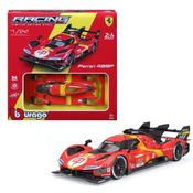 Ferrari 499P 24h Le Mans - Kit em Metal p/ Montar - Racing Die-Cast Metal Kits - 1/24 - Bburago