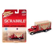 1999 International Cargo Truck - Scrabble - Pop Culture - 1/64 - Johnny Lightning