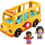 Ônibus Escolar Little People c/ 2 Bonecos Fisher Price - Mattel