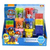 Massinha de Modelar Ki Massa - Patrulha Canina - Kit da Patrulha c/ 6 Potes e 6 Formas - Sunny