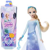 Boneca Elsa Spin e Reveal c/ Acessórios - Frozen - Princesas Disney - Mattel