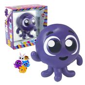 Boneco de Vinil Bolofofos Pow Original Líder Brinquedos – Macio, Colorido e Seguro