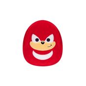 Pelúcia Squishmallows Knuckles Vermelho 20cm Oficial Sonic the Hedgehog – Original e Macio