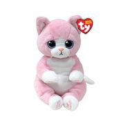 Lillibelle Ty – Bicho de Pelúcia Gatinha Rosa 21cm – Colecionável e Fofo