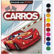 Livro Brincando com Aquarela - Todolivro -  CARROS