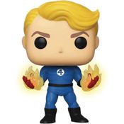 Funko Pop Quarteto Fantástico Tocha Humana 568 - Human Torch GITD