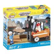 Empilhadeira - Blocos de Montar 90 Peças - Action Town - Cobi